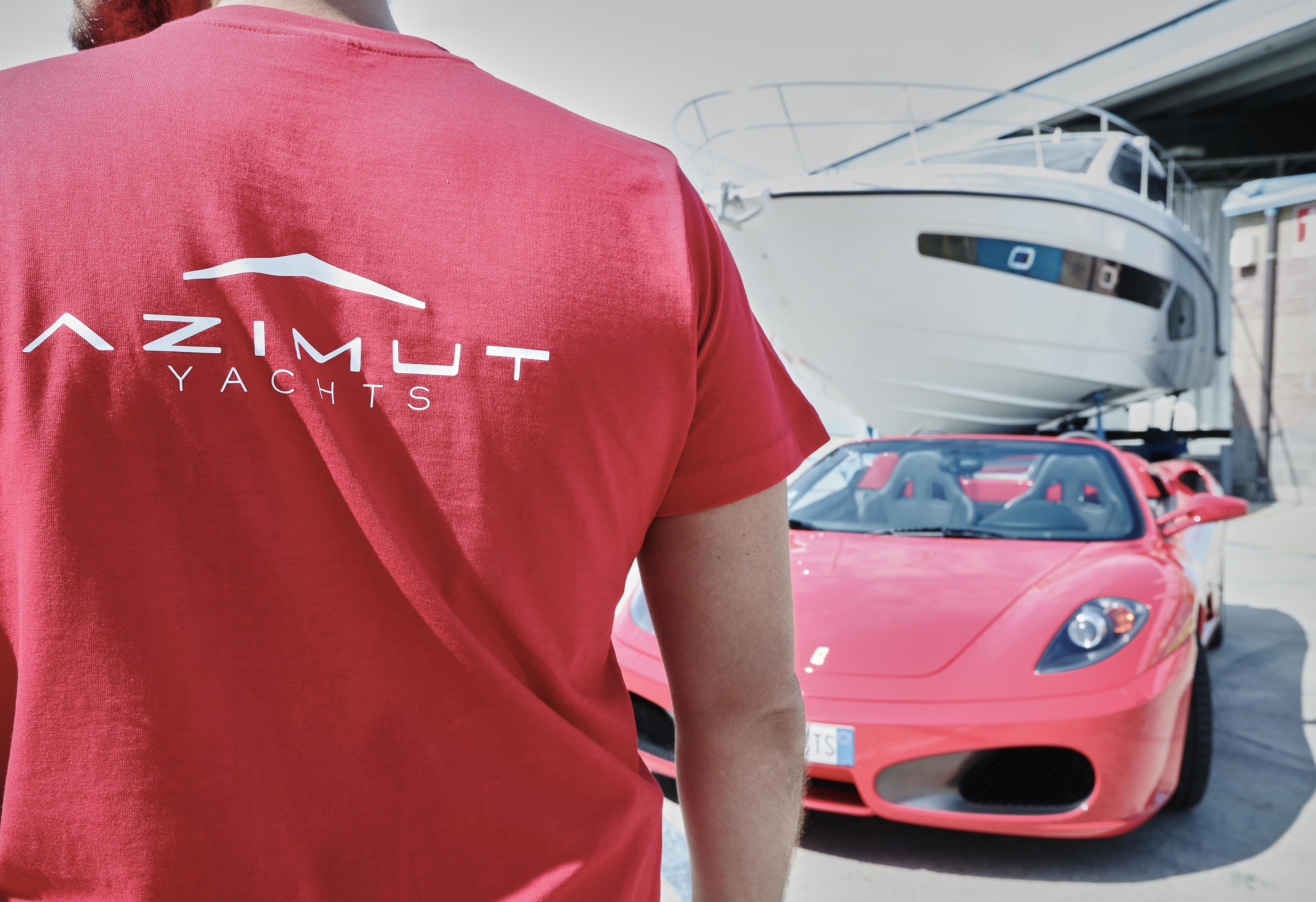 Le Ferrari in mostra allo stabilimento Azimut|Benetti di Avigliana - Economia del mare (Comunicati Stampa)