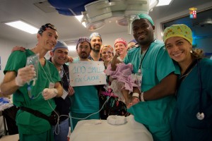 Il 100° sorriso donato da Operation Smile