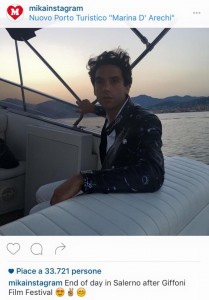 Instagram Mika a Marina d'Arechi