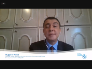 Economia del Mare -Blue Planet Forum Interviene  Ruggero Aricò
