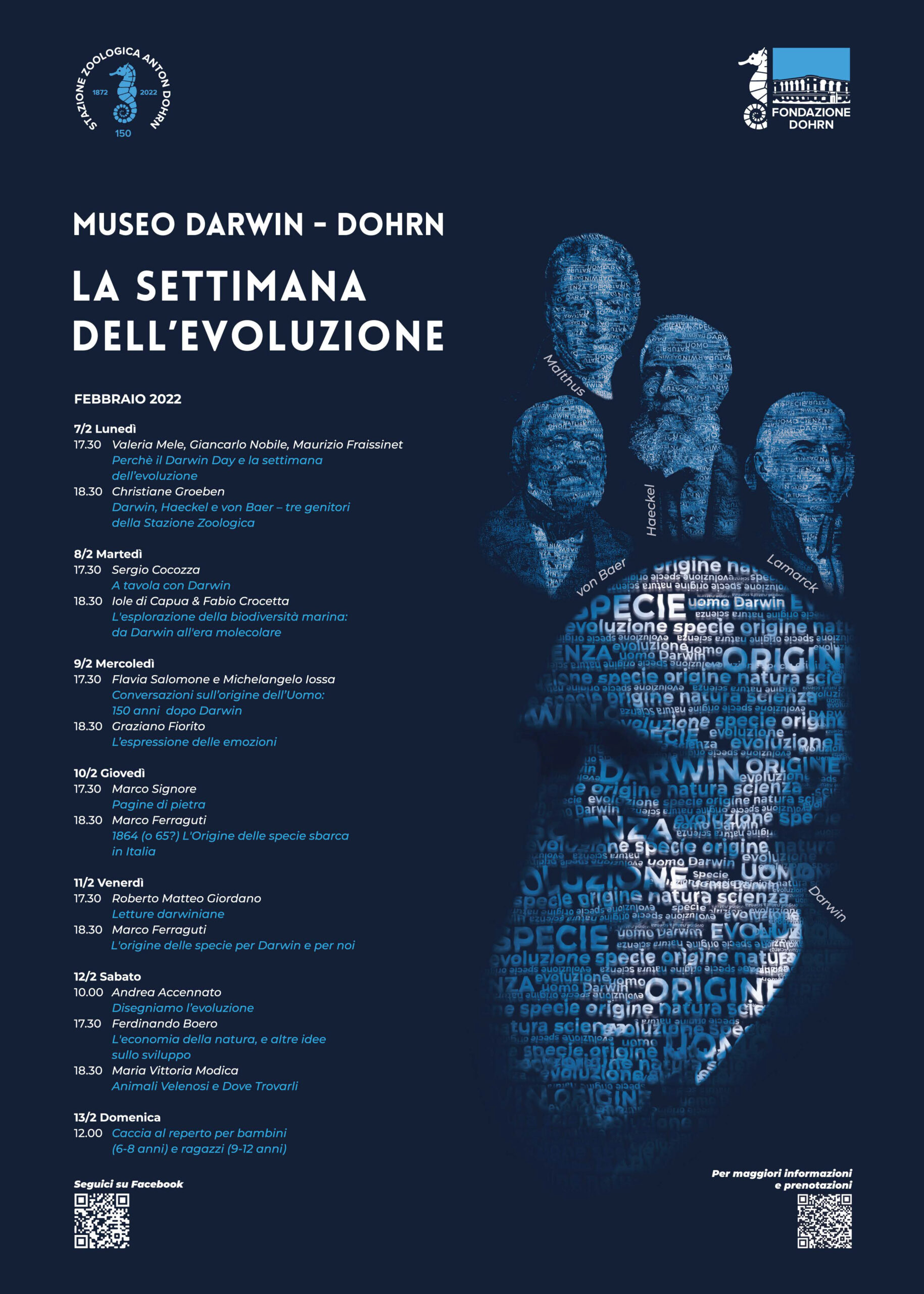 IL MUSEO DARWIN-DOHRN CELEBRA “LA SETTIMANA DELL’EVOLUZIONE”