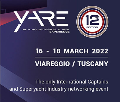 YARE 2022: DA DOMANI IL VIA ALL’APPUNTAMENTO INTERNAZIONALE DEDICATO AL REFIT E ALLA YACHTING INDUSTRY