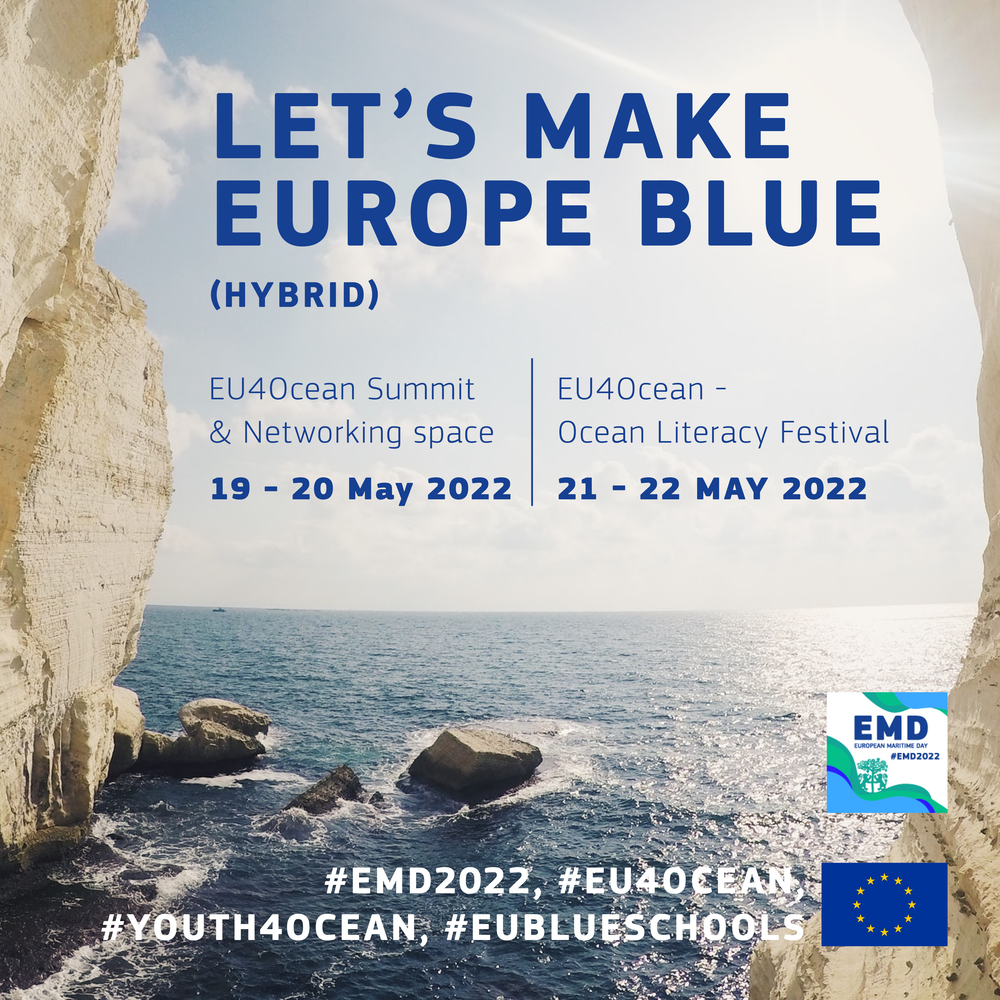 Economia del Mare – European Maritime Day : Ocean Literacy EU4Ocean Summit 2022 a Ravenna