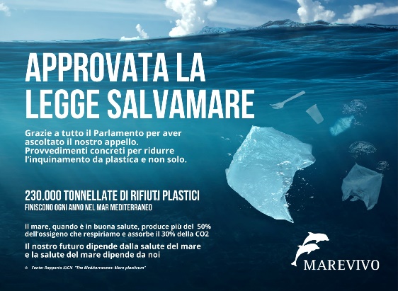 Approvata la legge salva mare: la soddisfazione di Marevivo e Federazione del Mare