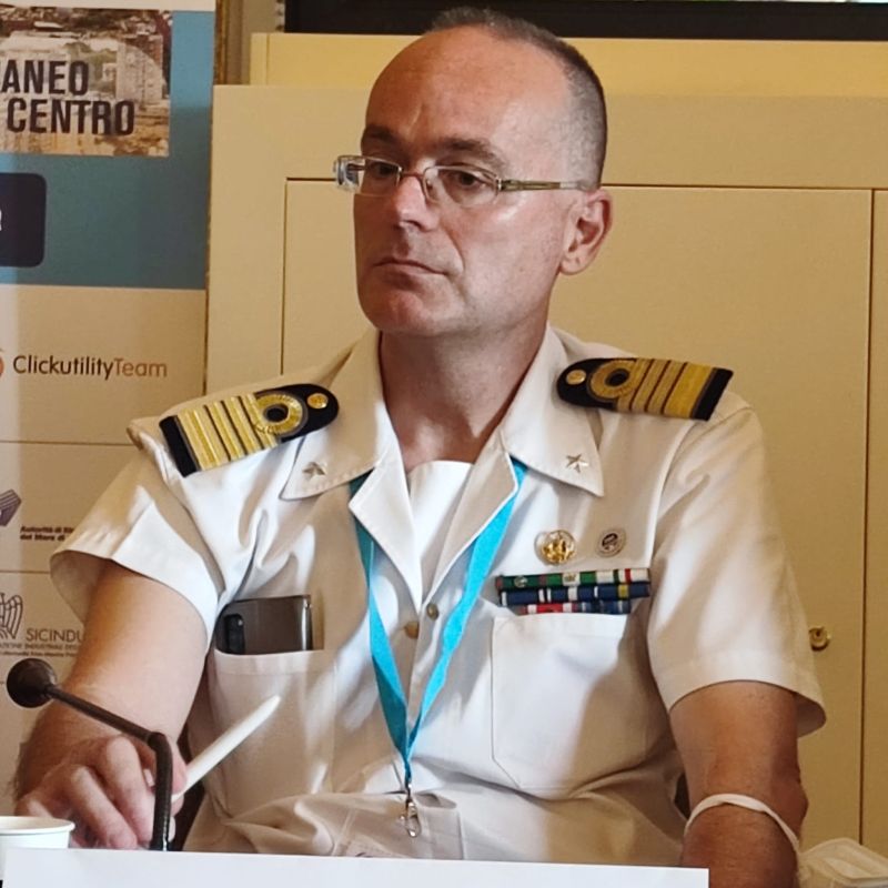ECONOMIA DEL MARE – MID. MED SHIPPING & ENERGY FORUM : Massimo Di Marco, capitano di vascello, capitanerie di porto della Guardia Costiera