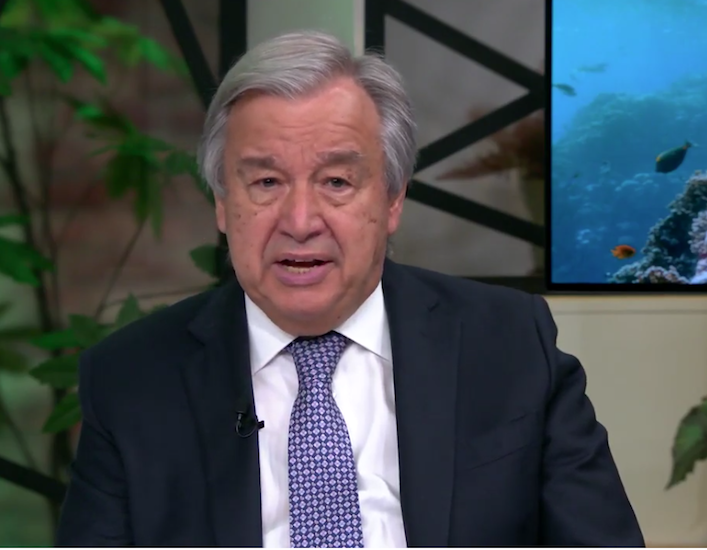 Economia del Mare : Messaggio del Segretario generale  ONU António Guterres per la Giornata mondiale degli oceani 8 giugno