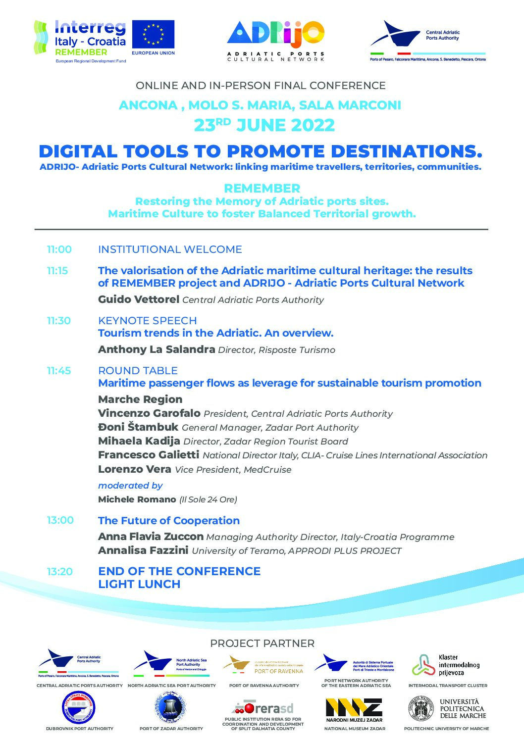 Conferenza Finale progetto Remember