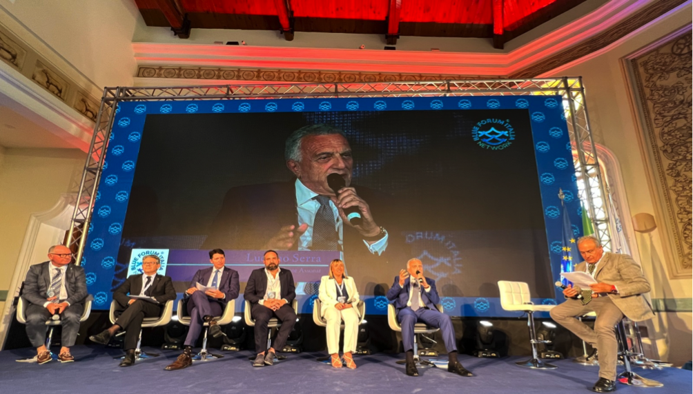 Economia del Mare : Intervento integrale Presidente  Assonat Luciano Serra al Summit Blue Forum Italia Network