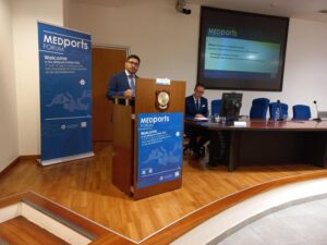 ECONOMIA DEL MARE – MEDPORTS FORUM:  Il Presidente Pino Musolino  “il porto di Civitavecchia può diventare un polmone di sviluppo del Lazio ed europeo”