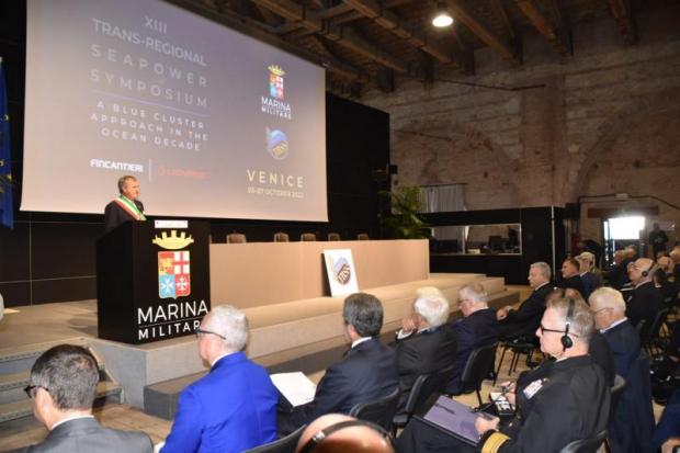 Marina Militare: il sindaco Brugnaro all’Arsenale per l’avvio del XIII Trans-Regional Seapower Symposium