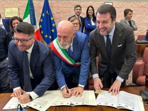 ll Ministro Salvini a Civitavecchia, maxi progetto da 35 milioni per il porto