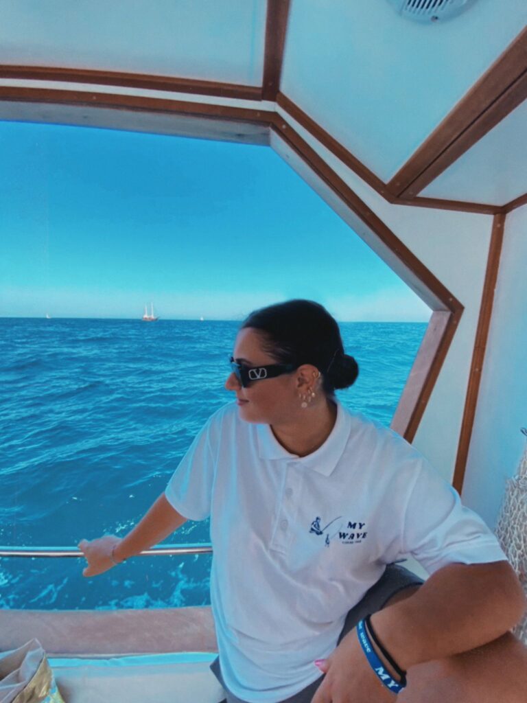 silvia danese mare barca