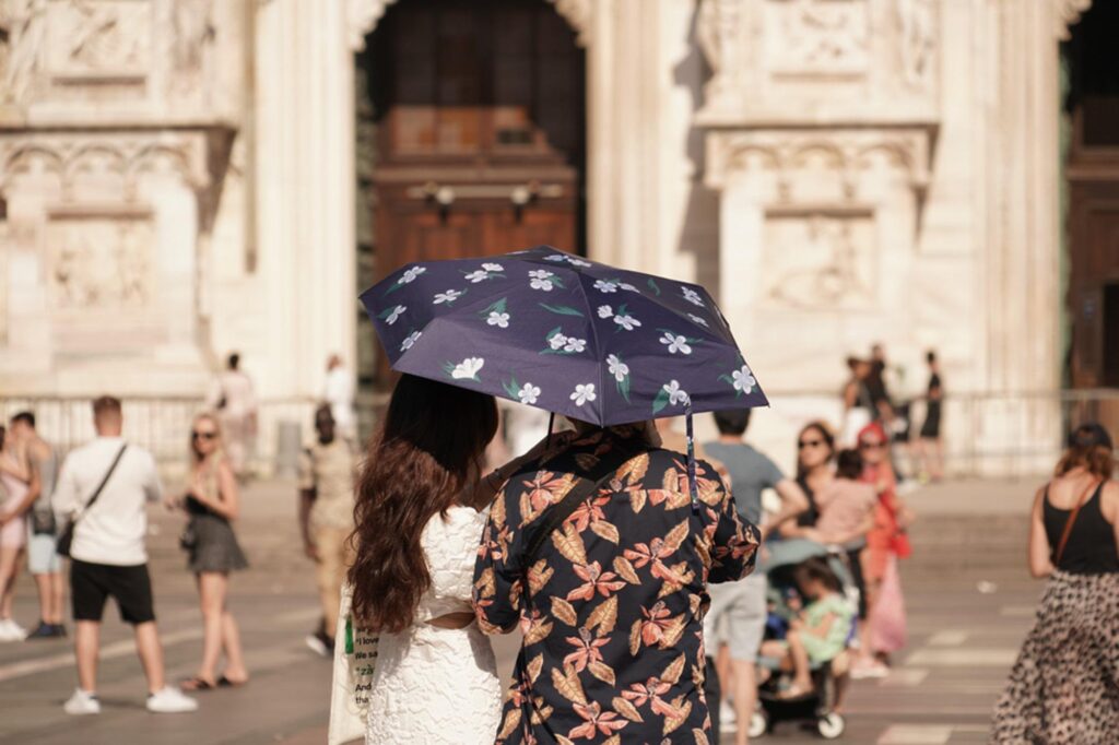 caldo milano pioggia adnkronos