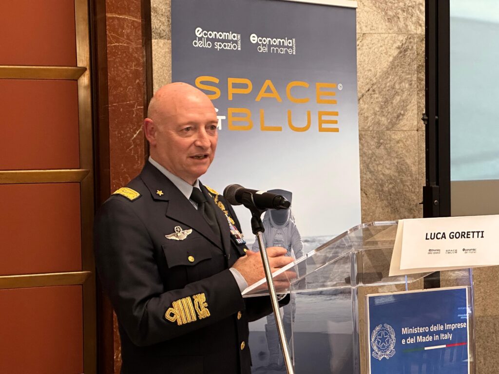 Al Forum Space&Blue è intervenuto il Capo di Stato Maggiore dell'Aeronautica Militare goretti