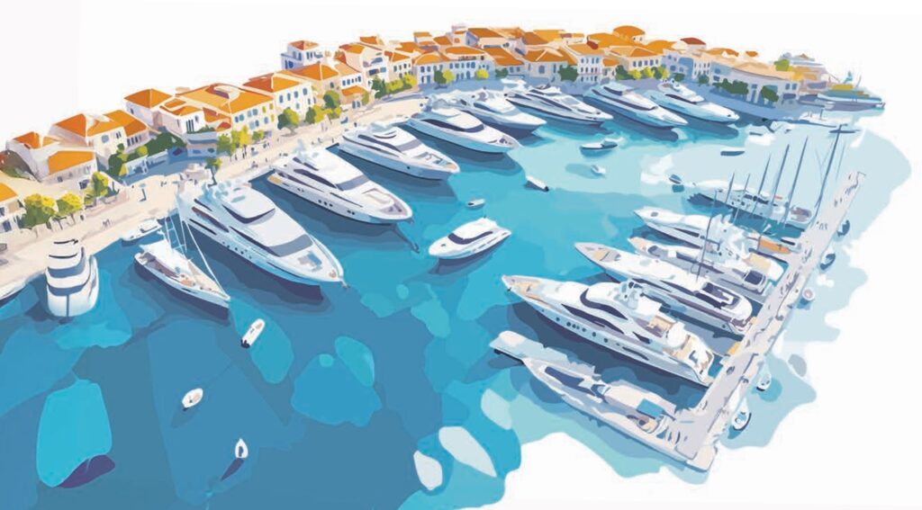 Port in Italy
